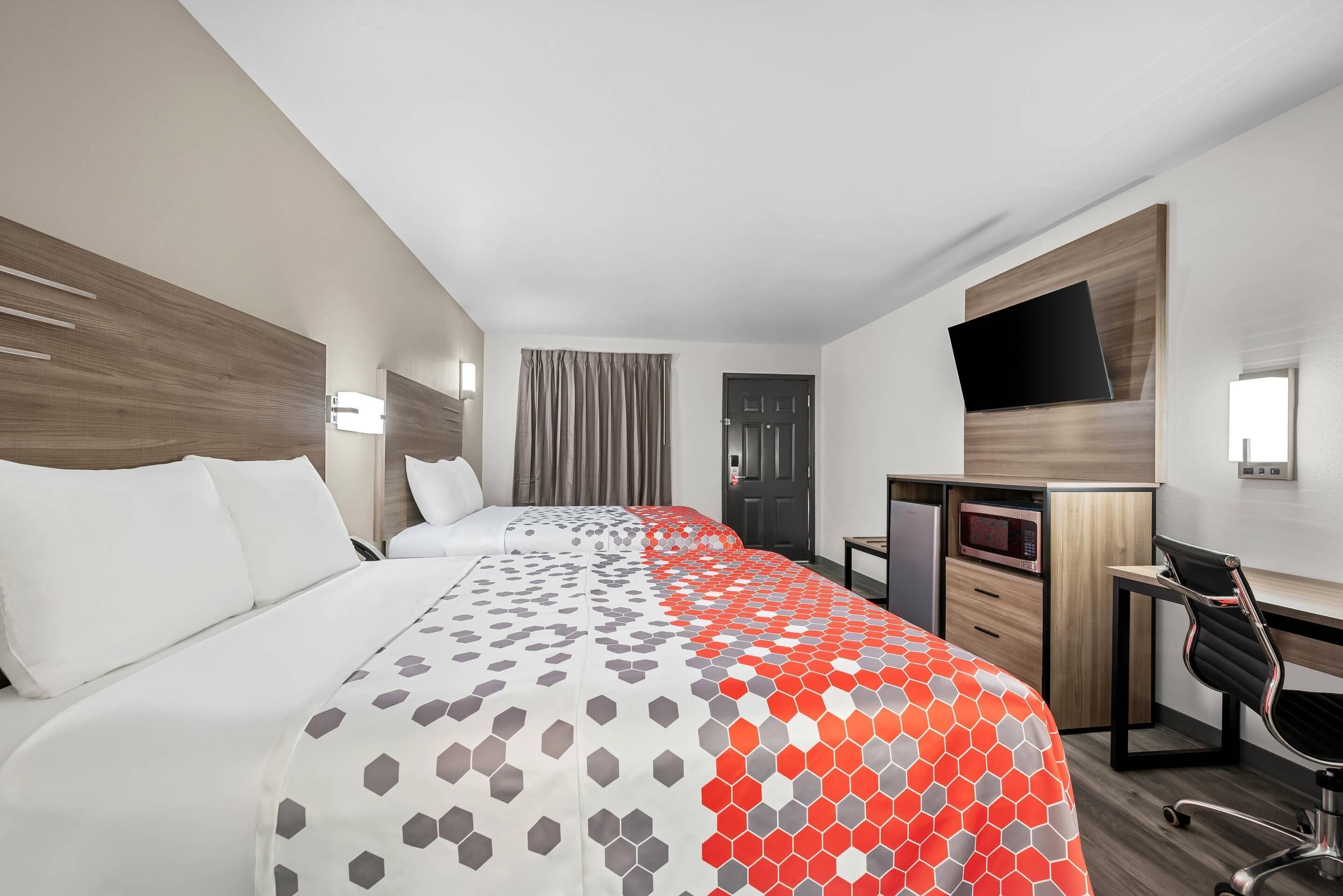 Standard Room, 2 Queen Beds, Non Smoking | Free WiFi, bed sheets