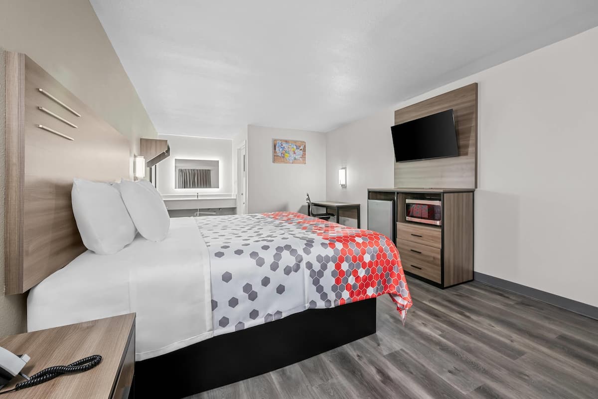 Habitación estándar, 1 cama King size, para no fumadores | Wifi gratis y ropa de cama