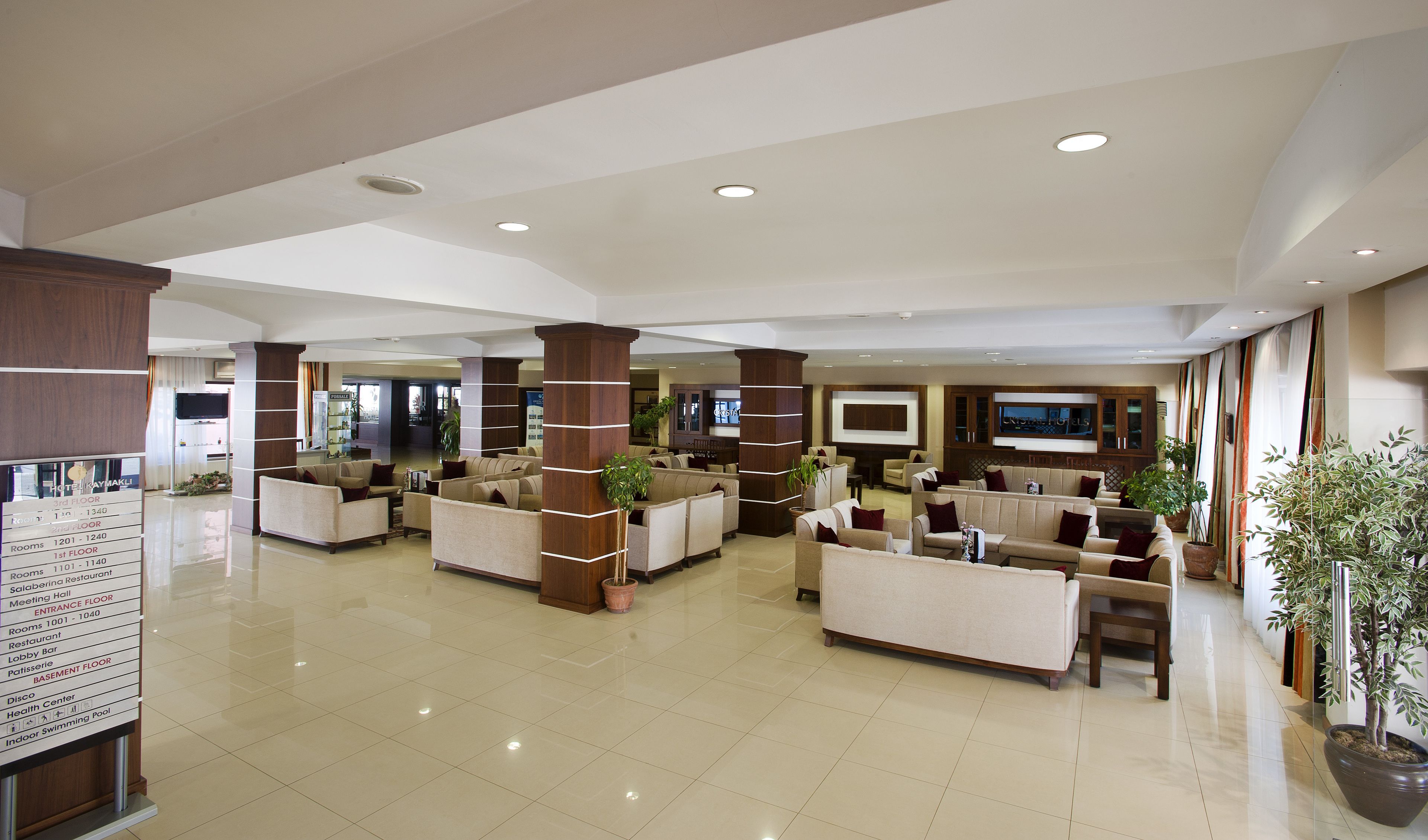 Khu tiếp khách ở sảnh