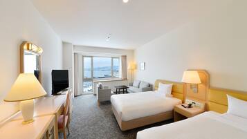 In-room safe, desk, blackout drapes, iron/ironing board