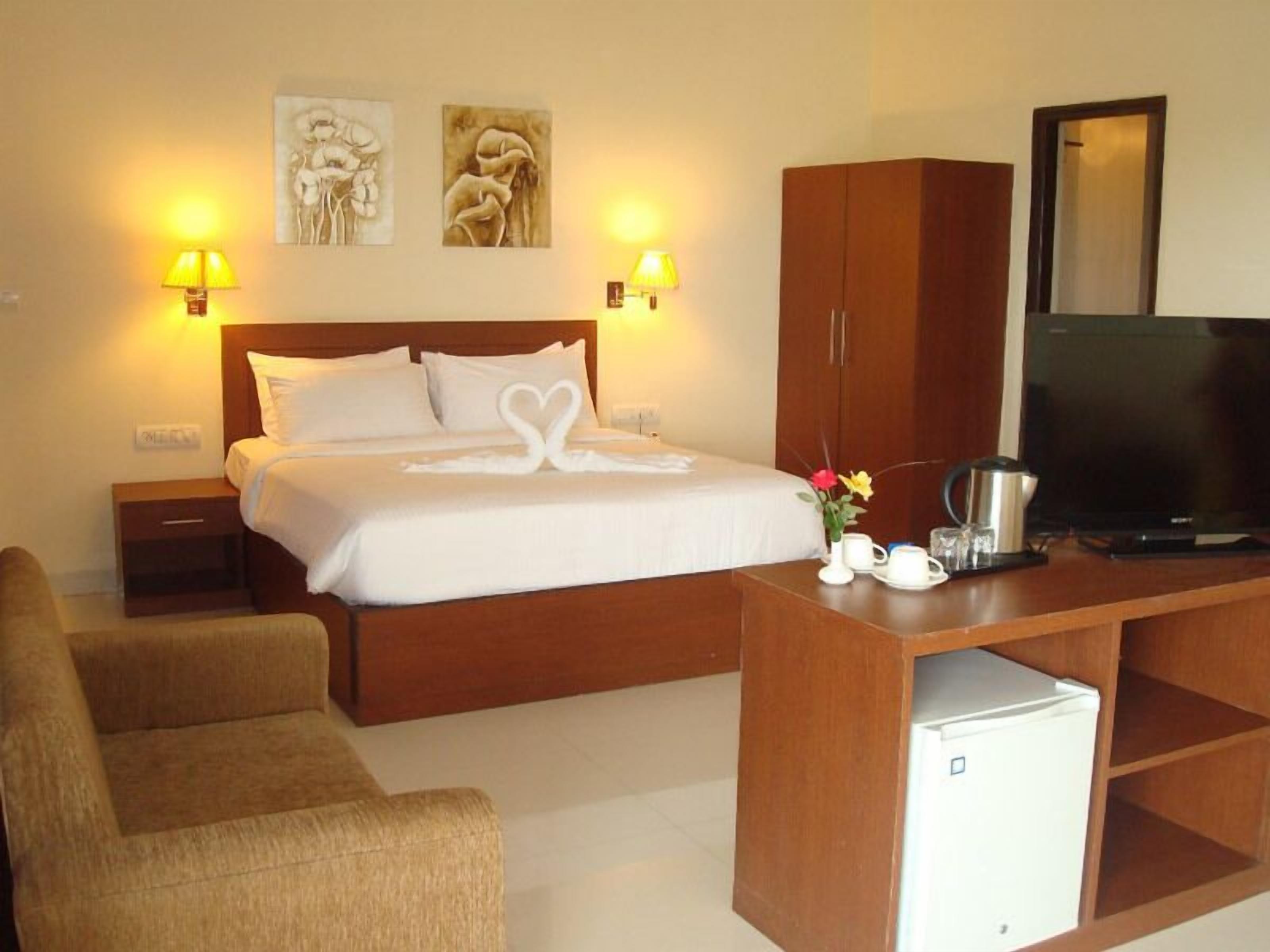 In-room safe, desk, blackout curtains, iron/ironing board