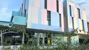 Fassade der Unterkunft