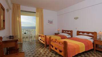 Apartment, 1 Bedroom, Sea View | Free WiFi, bed sheets