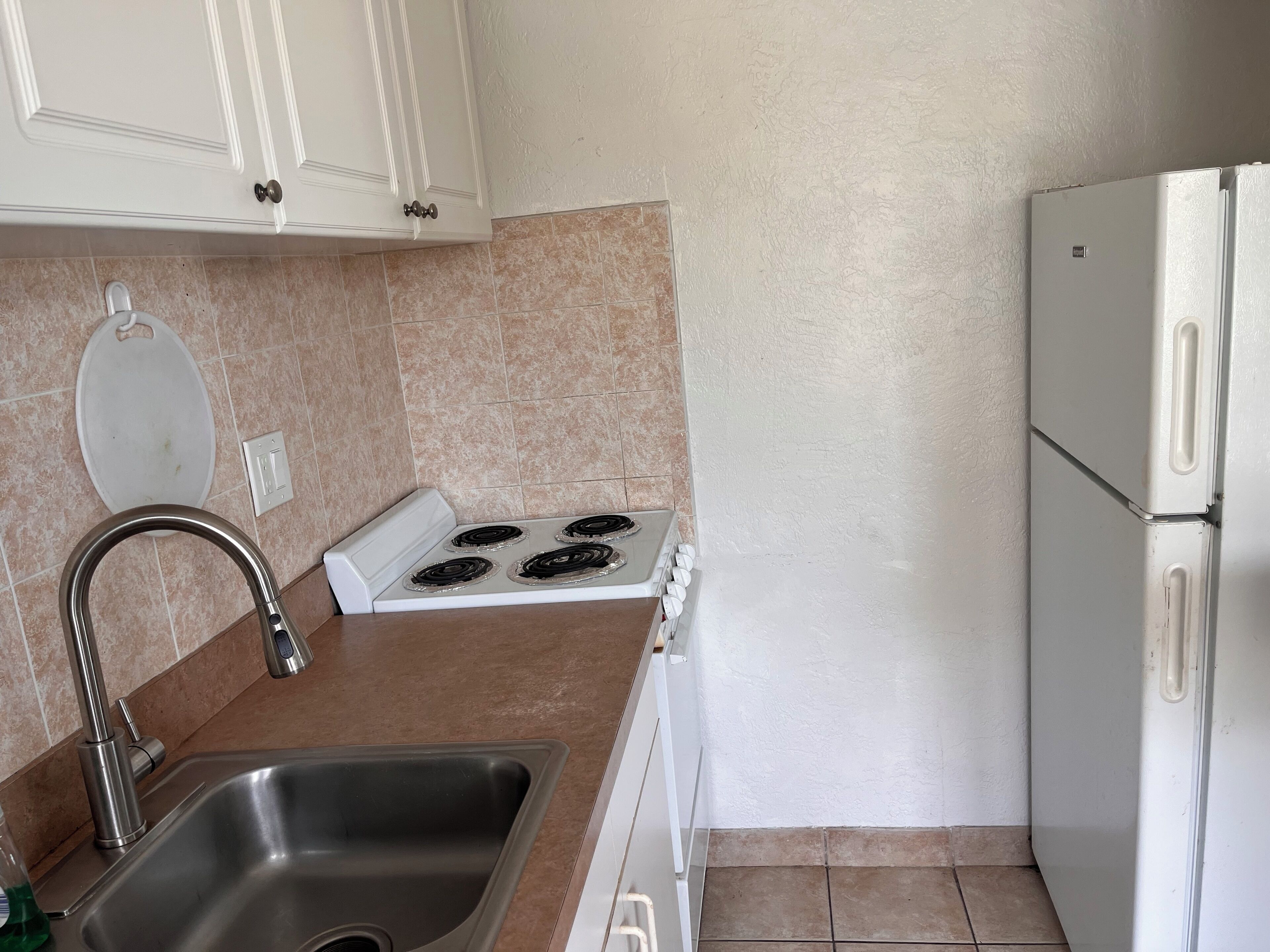 Kamar Deluks, pemandangan samudra | Dapur pribadi | Mesin pembuat kopi/teh, lemari es besar, dan oven
