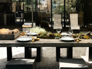 Outdoor dining - Relais La Saracina (Pienza)