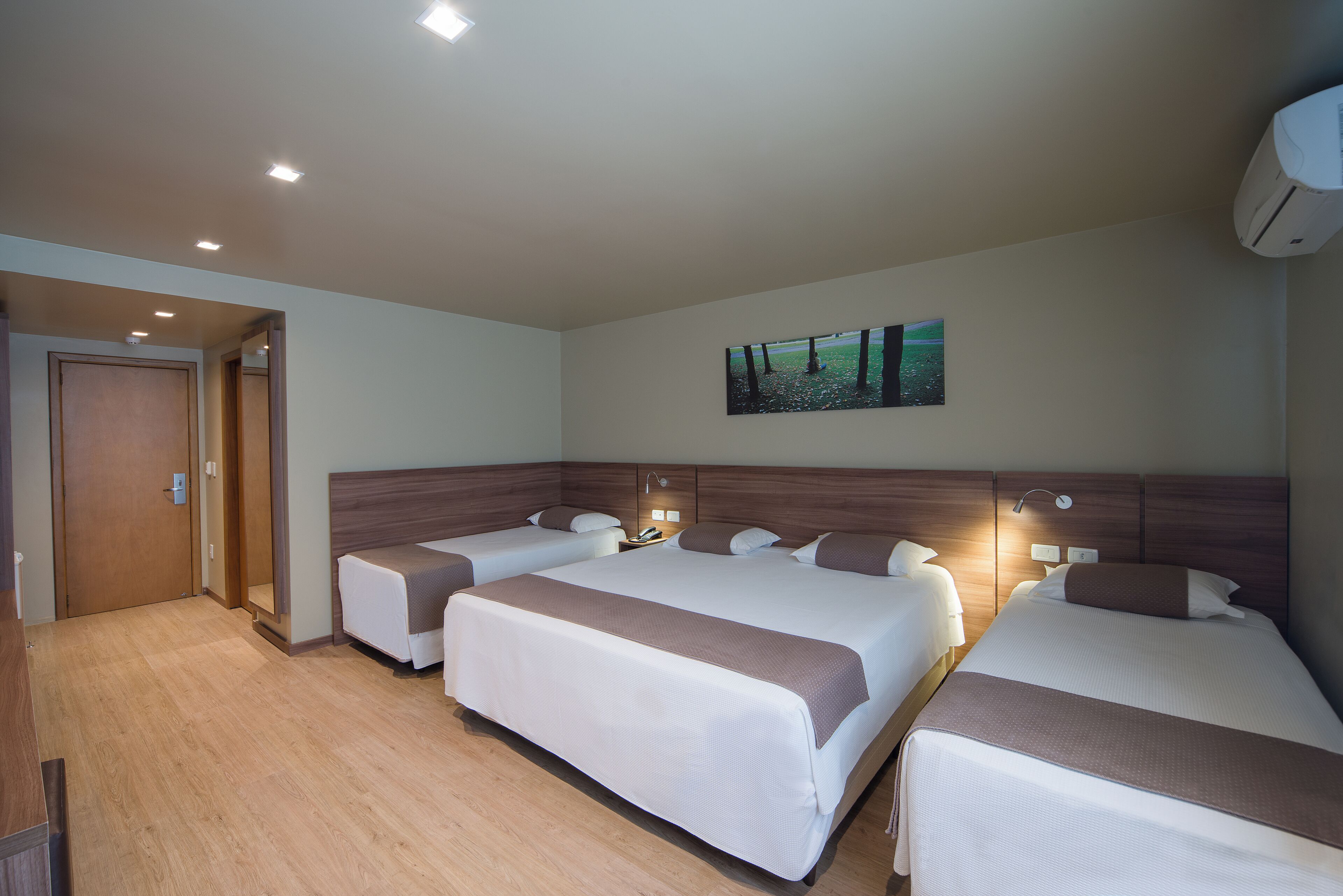 luxury quadruple room | 1 bedroom, minibar, in-room safe, blackout curtains