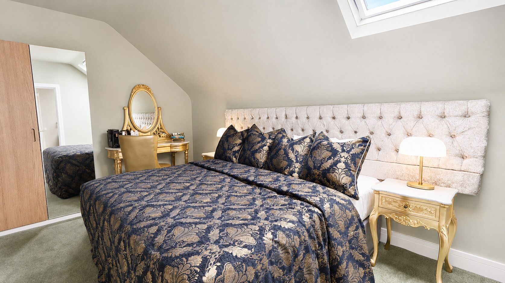 Loft Cosy Double Room | Iron/ironing board, WiFi (surcharge), bed sheets