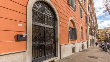 Fassade der Unterkunft