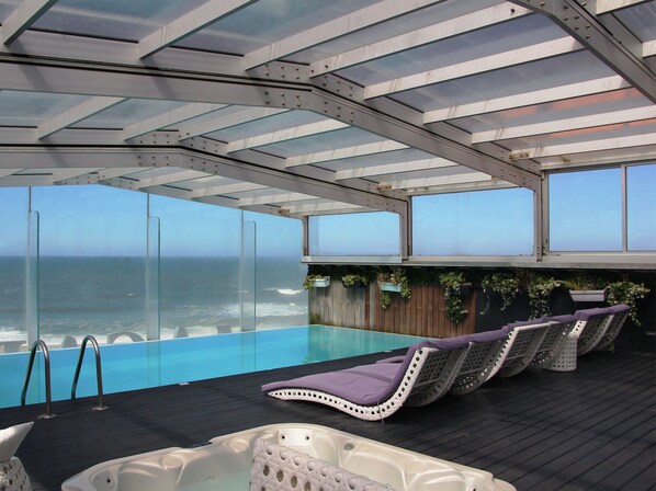 Indoor pool - Maçarico Beach Hotel (Mira)