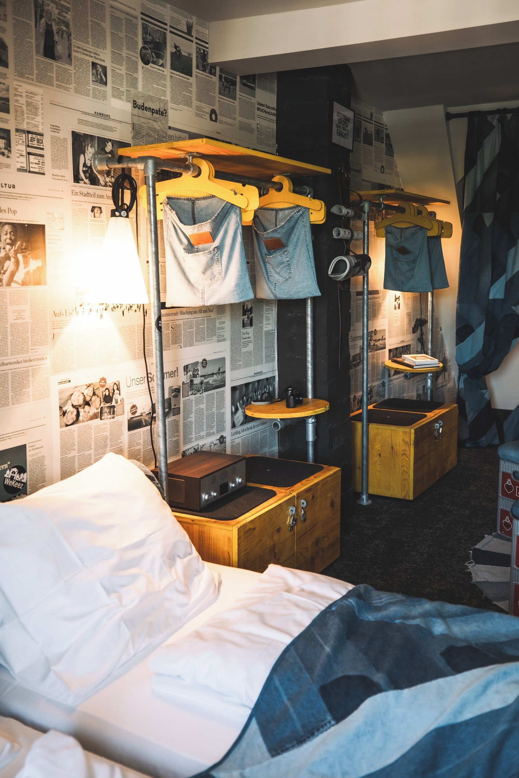 comfort quadruple room | premium bedding, blackout curtains, soundproofing, iron/ironing board