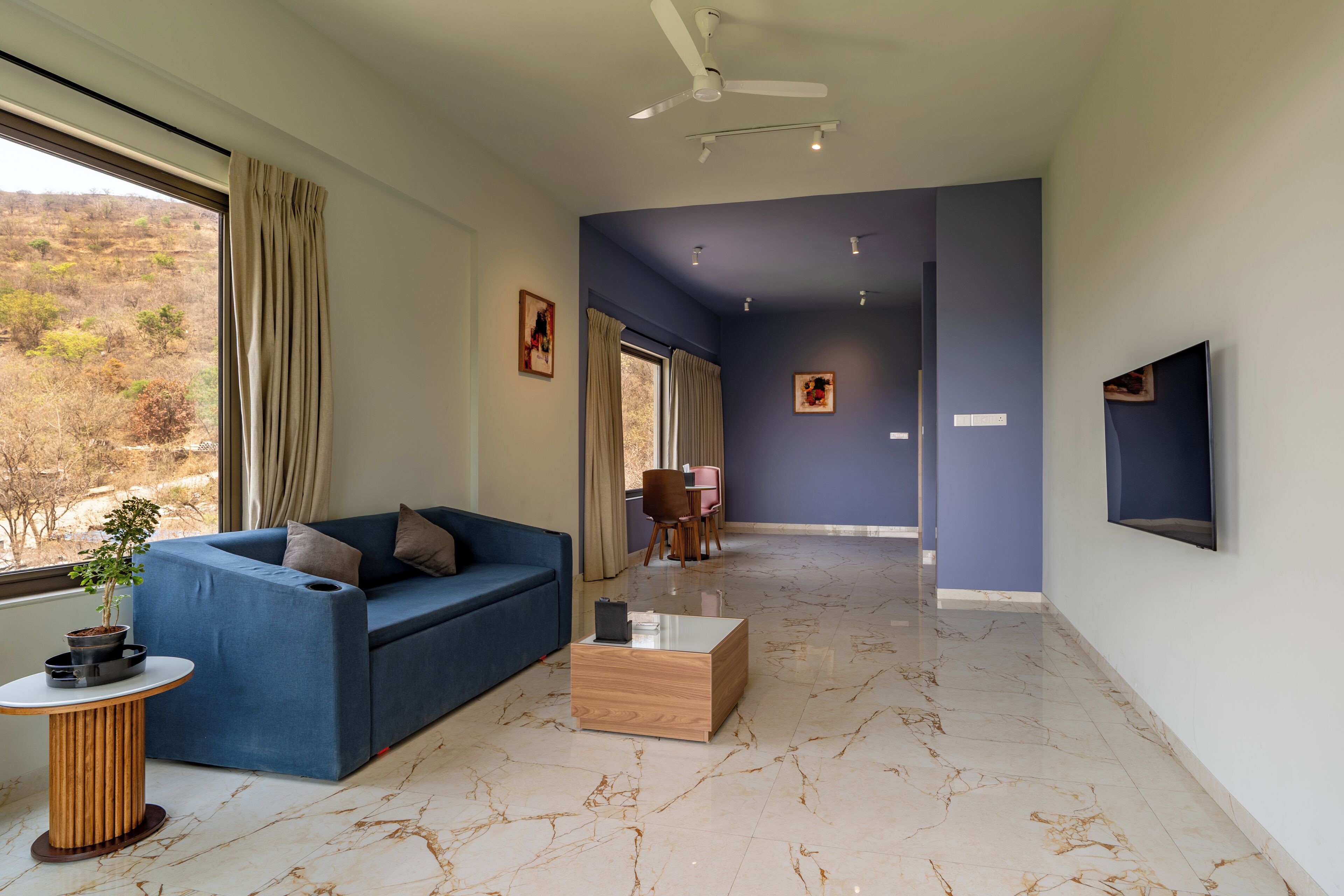 1 bedroom, and living room with golf view 713 sqft, 1 x ensuite at iconic | 1 bedroom, minibar, in-room safe, individually decorated