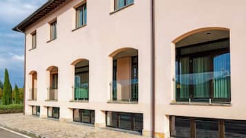 Fassade der Unterkunft