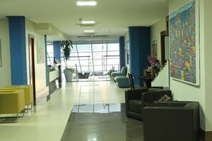 Sitteområde i lobbyen