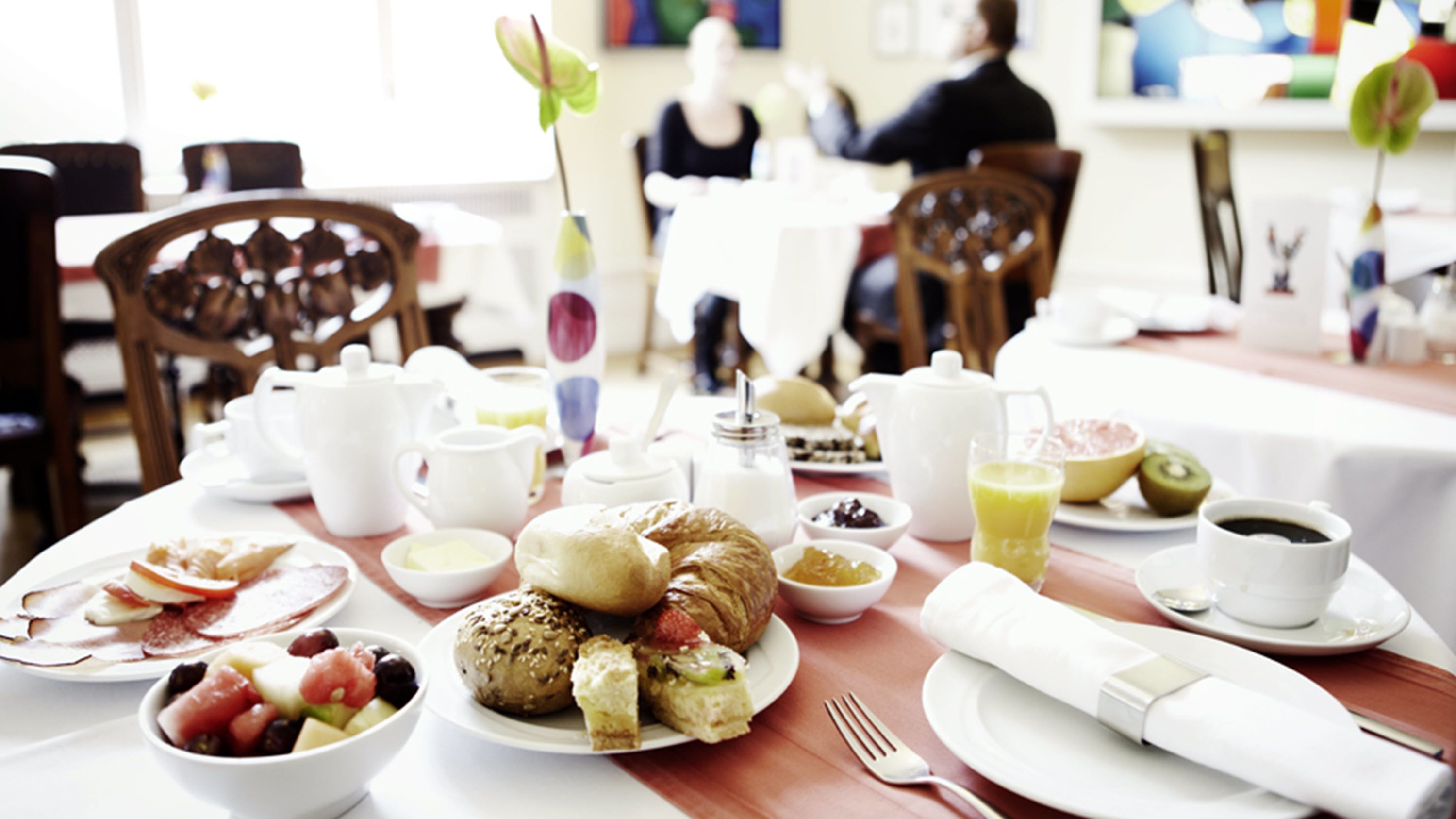 daily buffet breakfast (eur 16 per person)