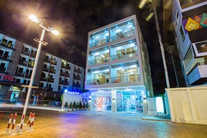 Front of property – evening/night