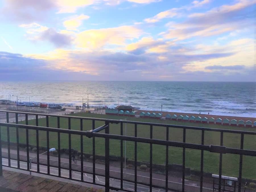 Rom – executive, 1 dobbeltseng, terrasse, sjøutsikt | Utsikt mot strand/hav