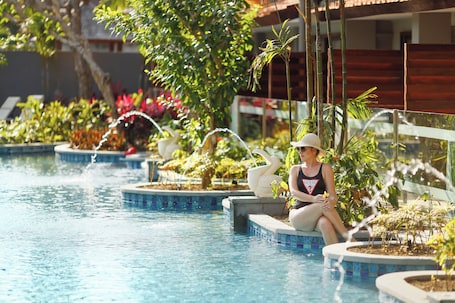 Family Lagoon Pool Access | Private pool. Bali Dynasty Resort