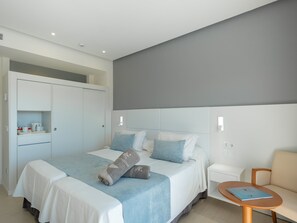 Twin kamer, balkon | Gratis wifi, beddengoed, rolstoeltoegankelijk