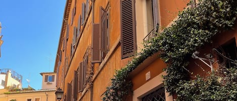 Façade de l’hébergement