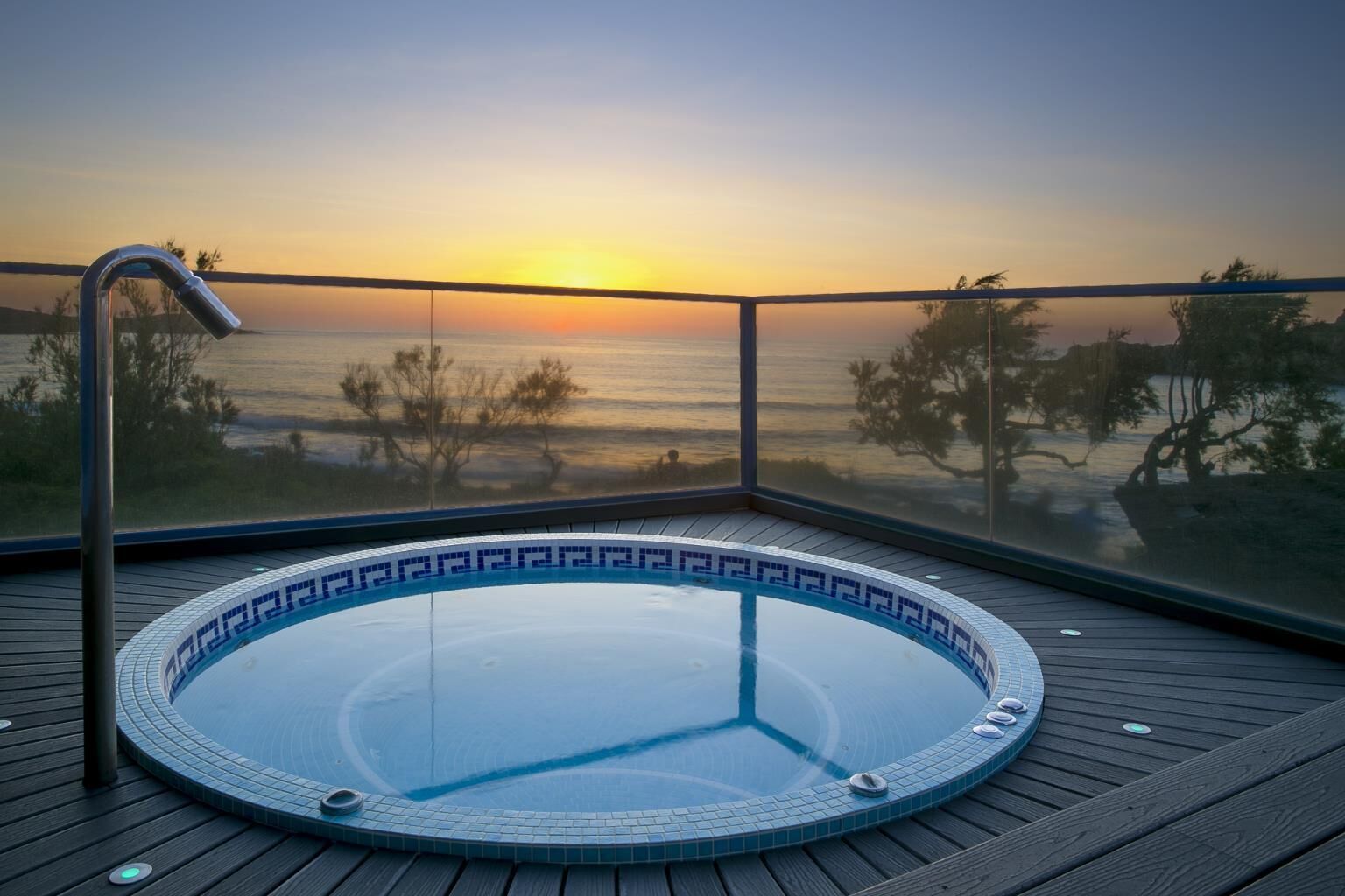 Seasonal outdoor pool