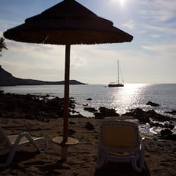 Private beach nearby
