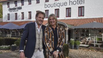 Voorkant van accommodatie