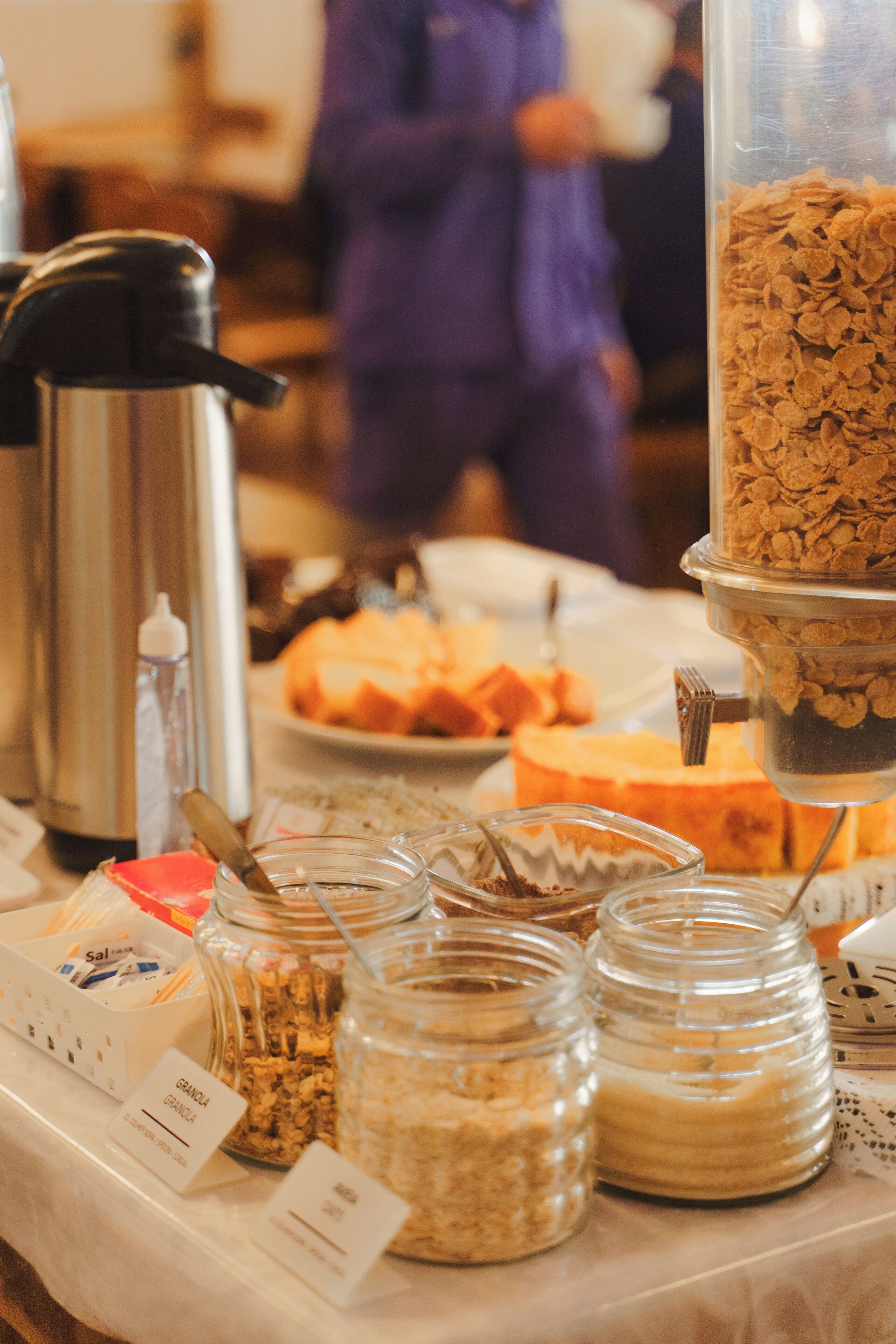 Frokostbuffé er inkludert hver dag