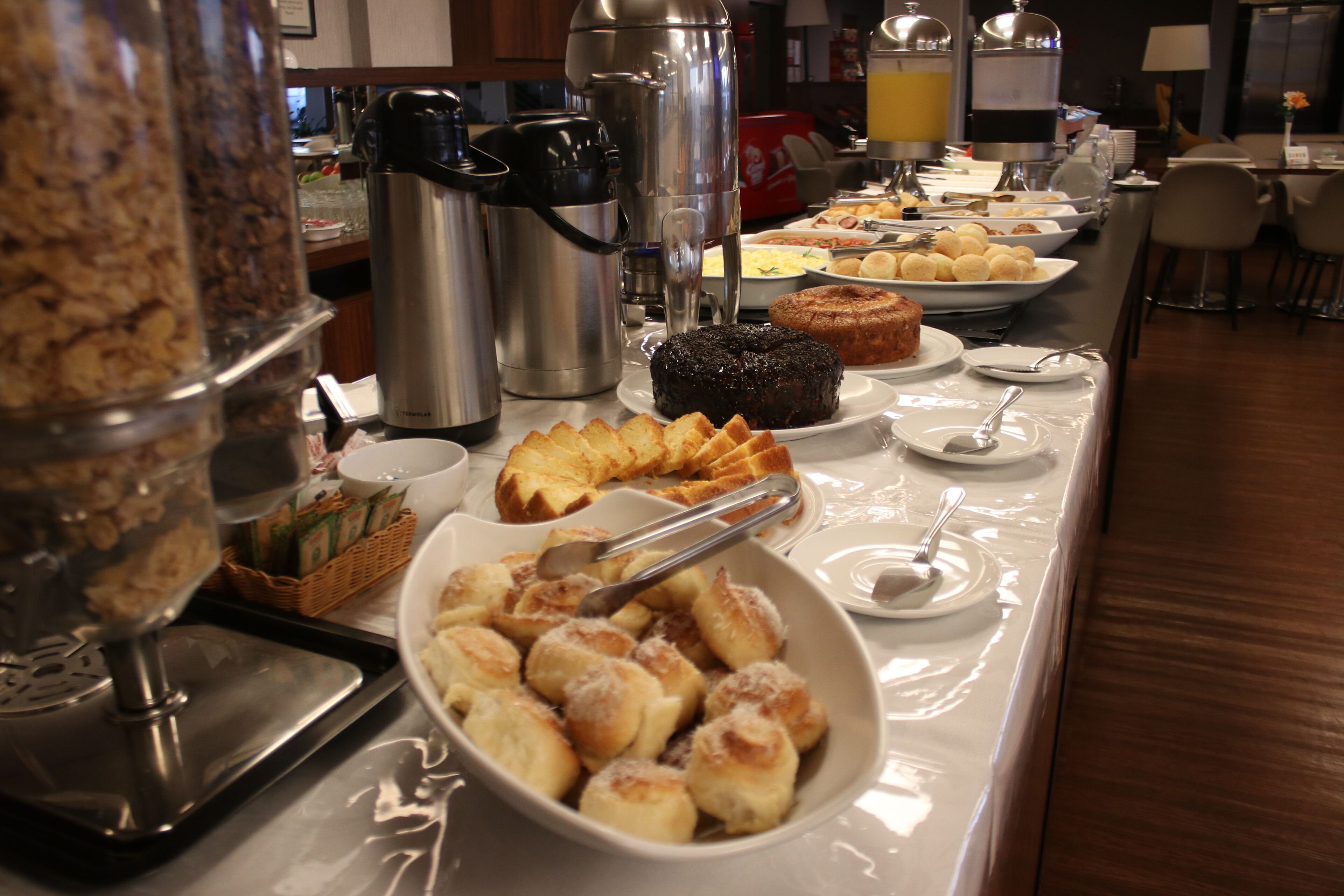 breakfast and dinner served, brazilian cuisine