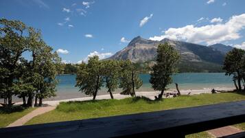 Classic Room, 2 Queen Beds, Lakefront | Balcony view