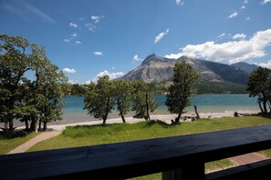 Classic Room, 2 Queen Beds, Lakefront | Balcony view - Bayshore Inn & Spa (Waterton Park)