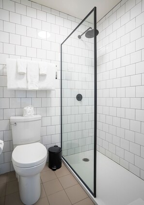 Shower, free toiletries, hair dryer, towels - Hotel Mont Tremblant (Mont-Tremblant)