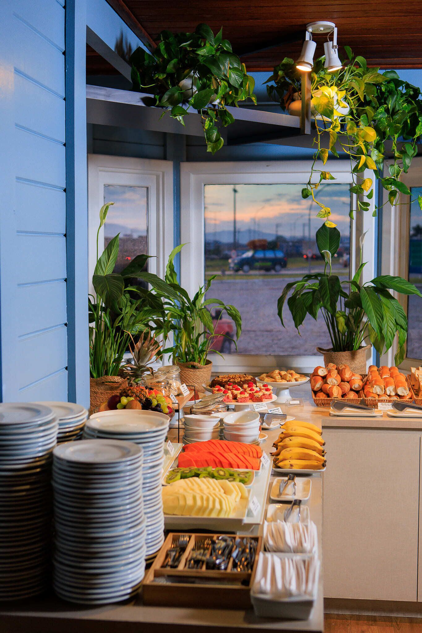 Sarapan prasmanan setiap hari (BRL 0.01 per orang)