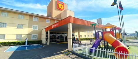 Fachada del alojamiento