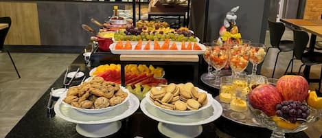 Café da manhã com buffet todos os dias (BRL 0.01 por pessoa)