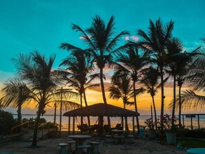 Uitzicht vanuit accommodatie