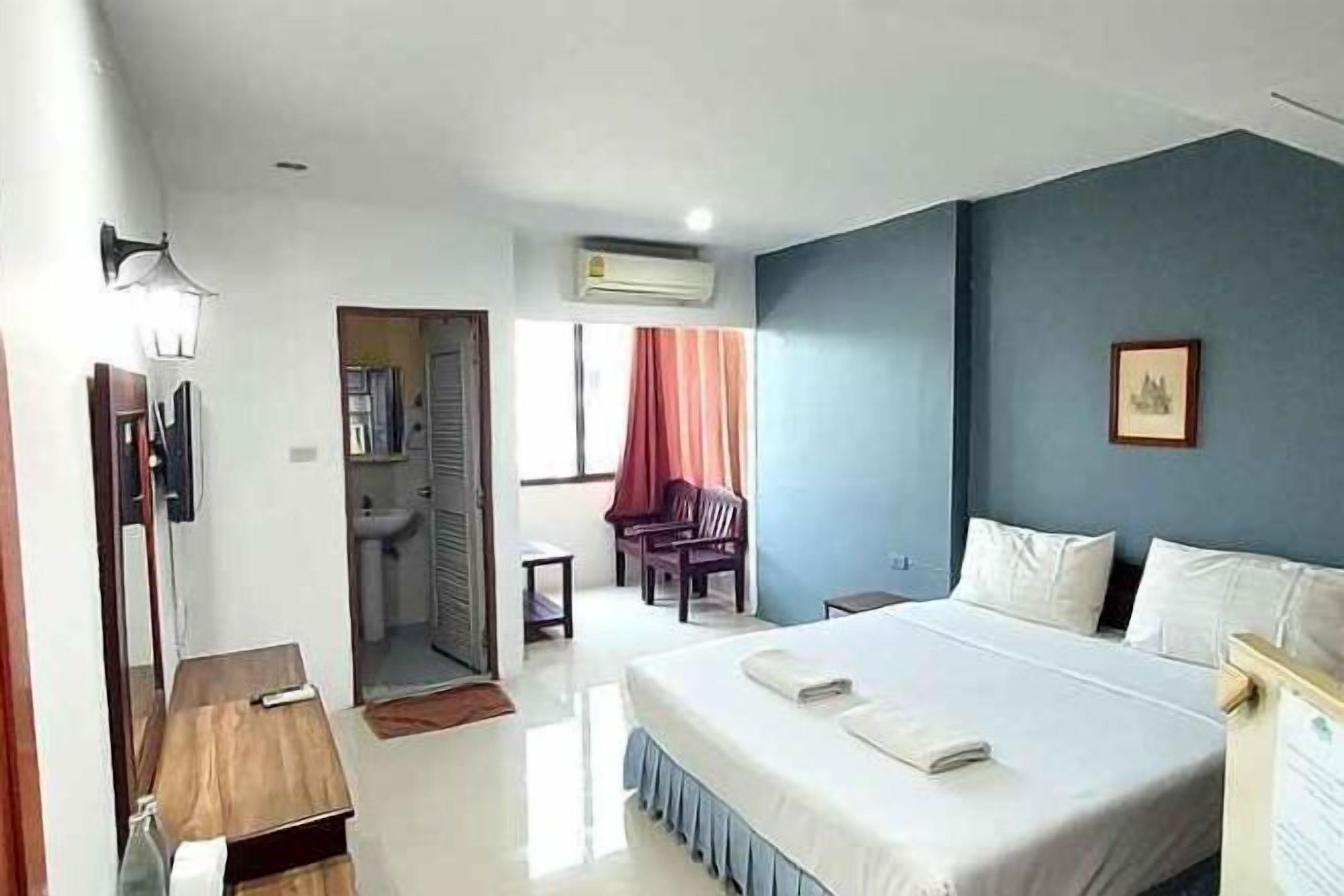 Blendingsgardiner, wi-fi (inkludert) og sengetøy