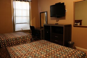 Standard Room, 2 Queen Beds, Non Smoking (Shared Bathroom) | Premium bedding, free WiFi, bed sheets