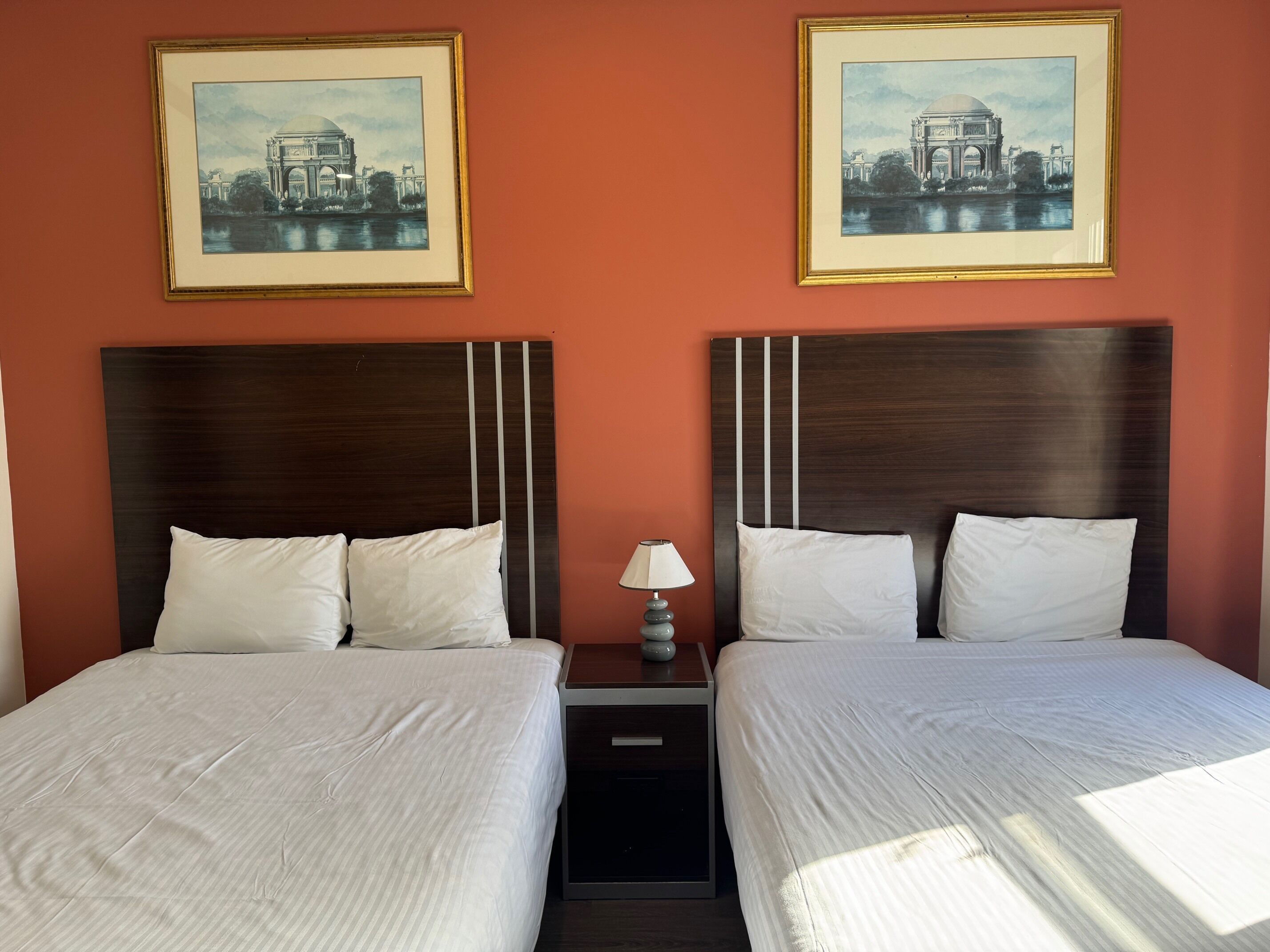 Standard Room, 2 Queen Beds, Non Smoking (Private Bathroom ) | Premium bedding, free WiFi, bed sheets