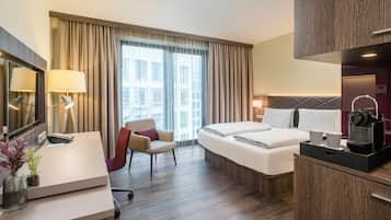 Comfort-Doppelzimmer, 1 King-Bett | Hochwertige Bettwaren, Zimmersafe, Schreibtisch