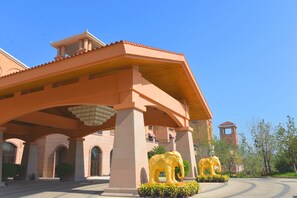 Entrada de la propiedad