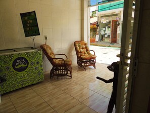 Sala de estar en el lobby