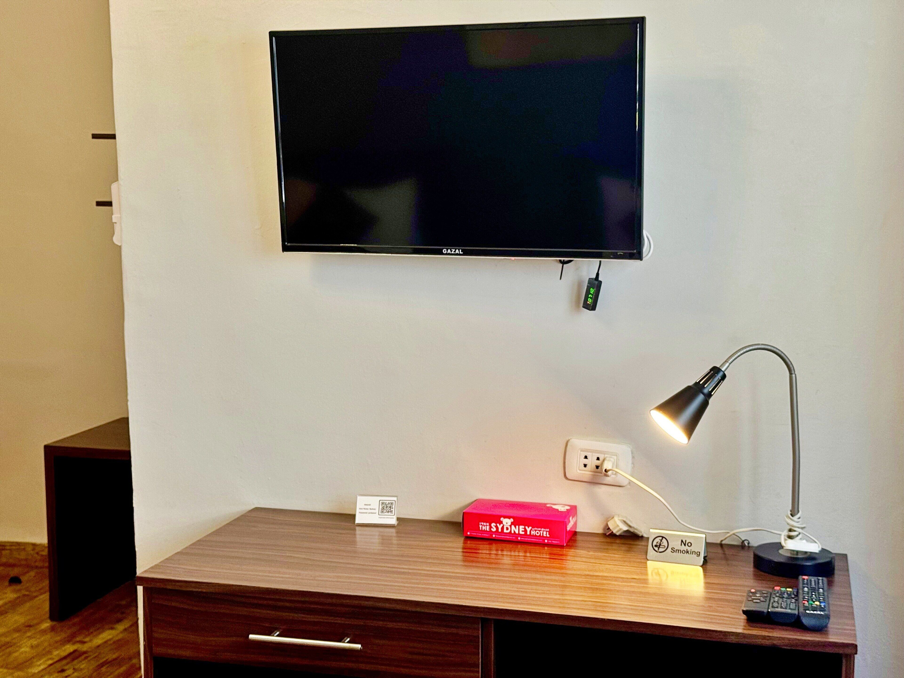 classic double room | in-room safe, desk, laptop workspace, iron/ironing board