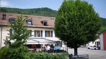 Fassade der Unterkunft