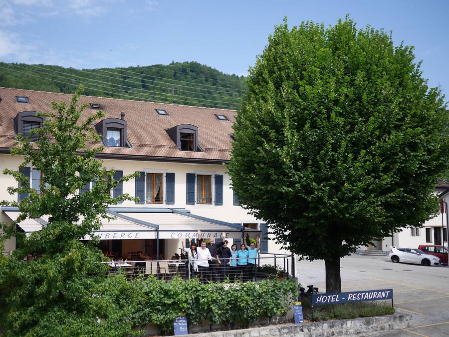 Fassade der Unterkunft