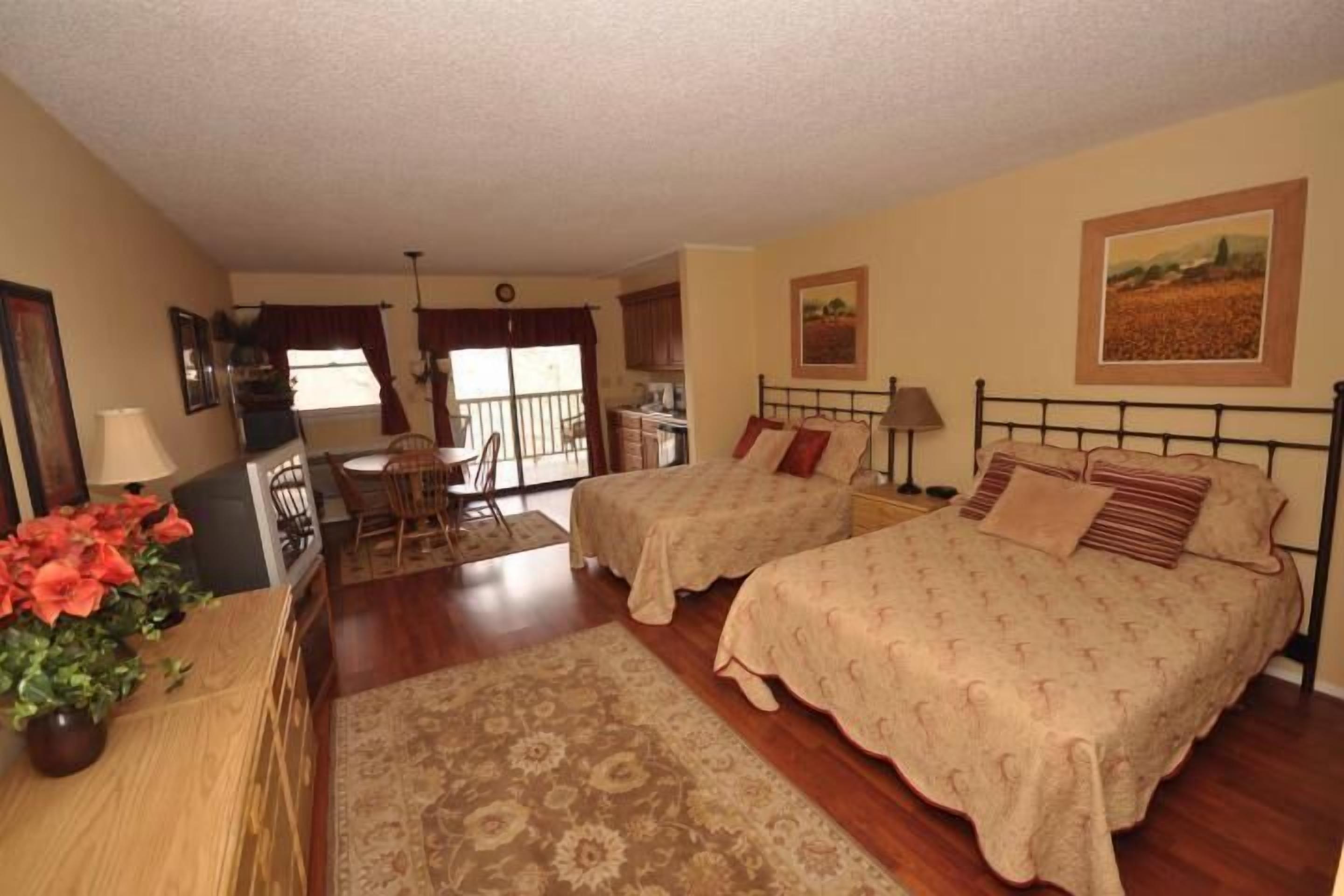 Studio, 2 lits doubles