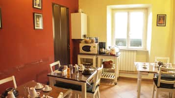 Daily local cuisine breakfast (EUR 15 per person)