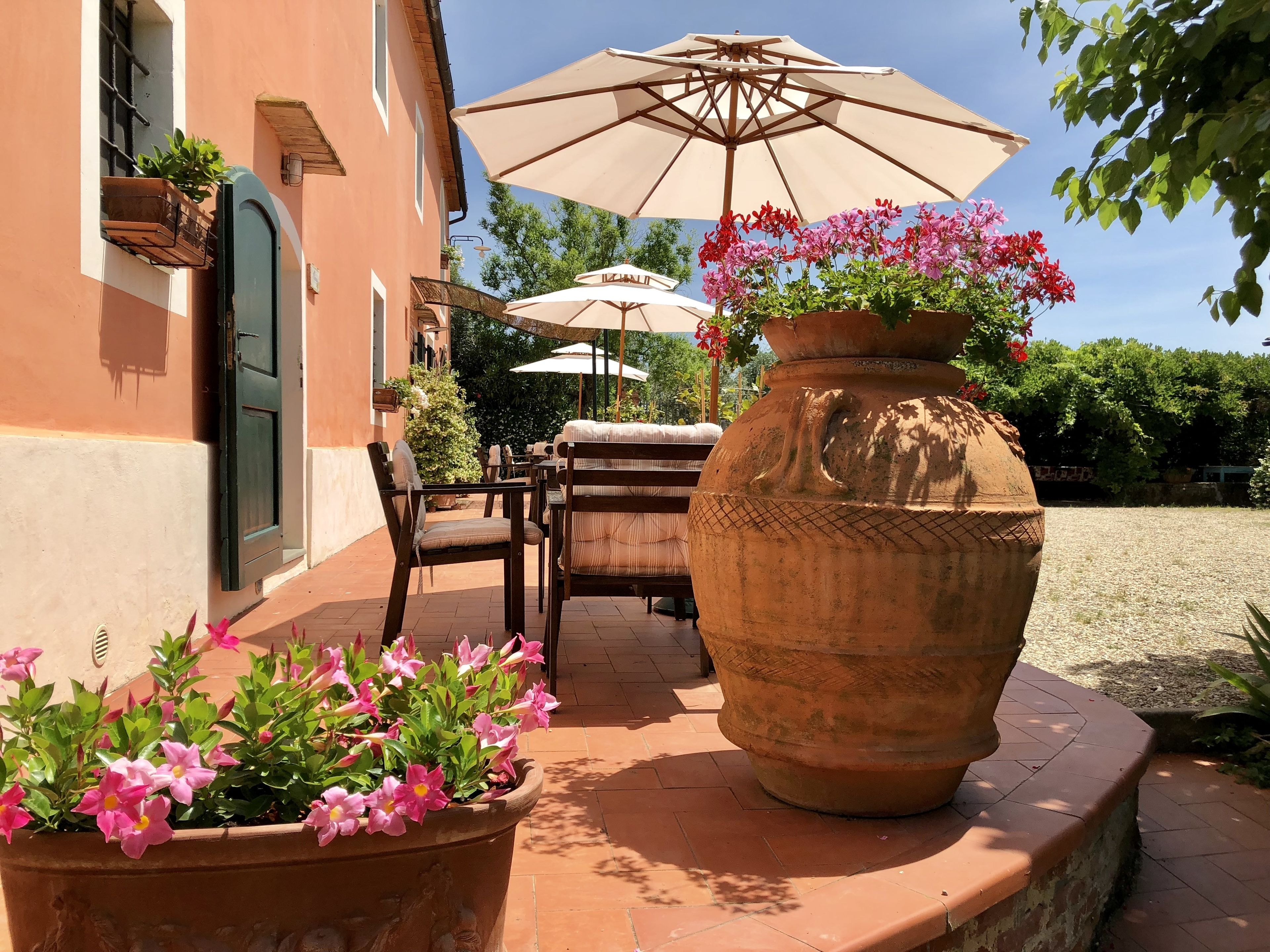 Façade de l’hébergement