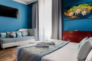 Minibar, blackout curtains, free WiFi, bed sheets