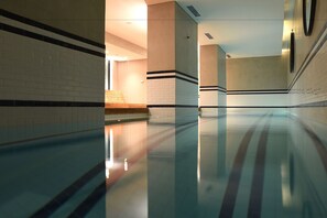 Indoor pool, outdoor pool