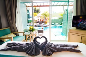 Deluxe kamer (Pool Access) | Uitzicht vanuit de kamer